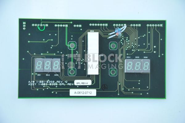 1-003-0358 AEC Position Board for Lorad Mammography