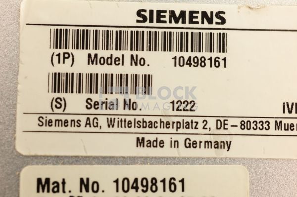 10498161 R650 DualQuad Workstation for Siemens Cath/Angio