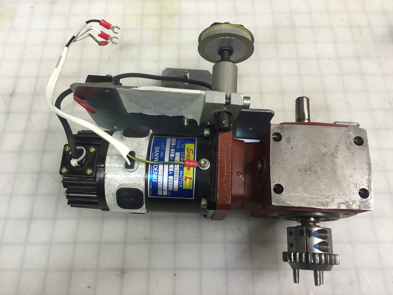 2108241 RP Motor and Reduction Gearbox Assembly for GE Cath/Angio