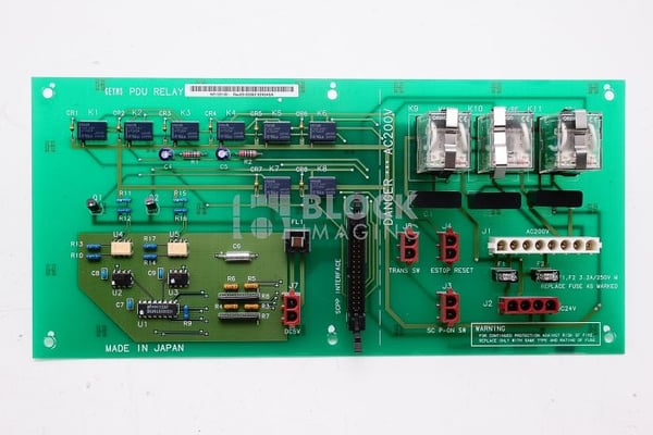 2112116 PDU Relay Assembly Board for GE Closed MRI