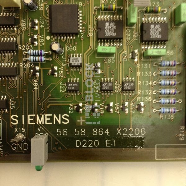 5658864 D220 Board for Siemens Rad Room | Block Imaging