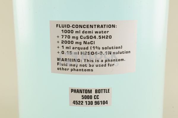 4522-130-96104 5000 CC Phantom Bottle for Philips Closed MRI