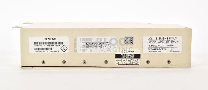4752866 PMU Front End Electronics for Siemens Closed MRI | Block