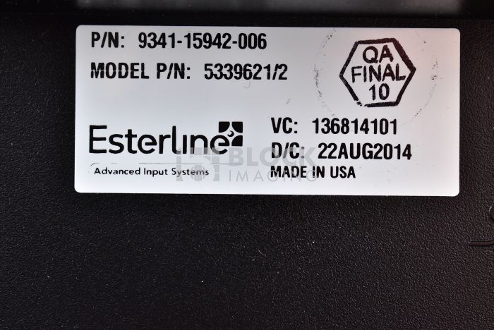 5339621 SCAN CONTROL INTERCOM MODULE - BLACK – CT for GE CT 