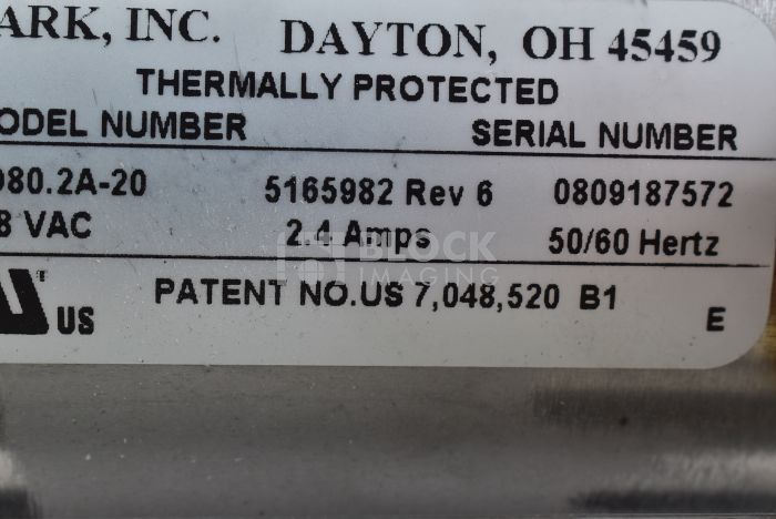 5165982 Heat Exchange Pump for GE CT | Block Imaging