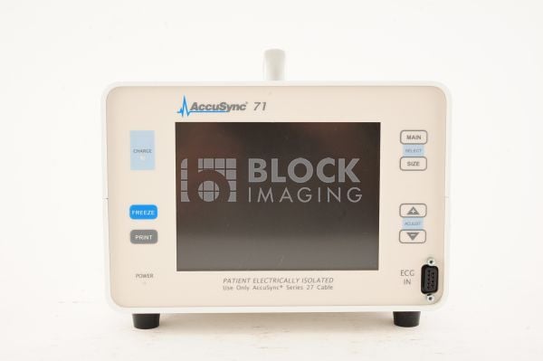 7100-3N AccuSync 72 ECG Trigger Monitor for Siemens PET