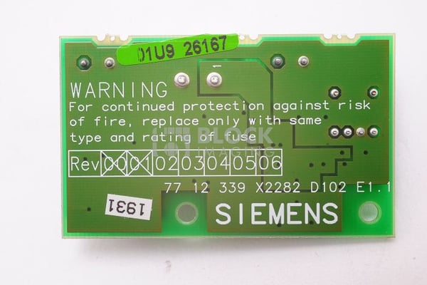 7712339 D102 Board for Siemens Cath/Angio