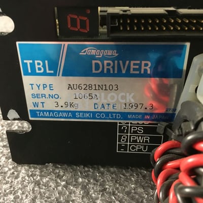 AU6281N103 TBL Driver Assembly for GE CT