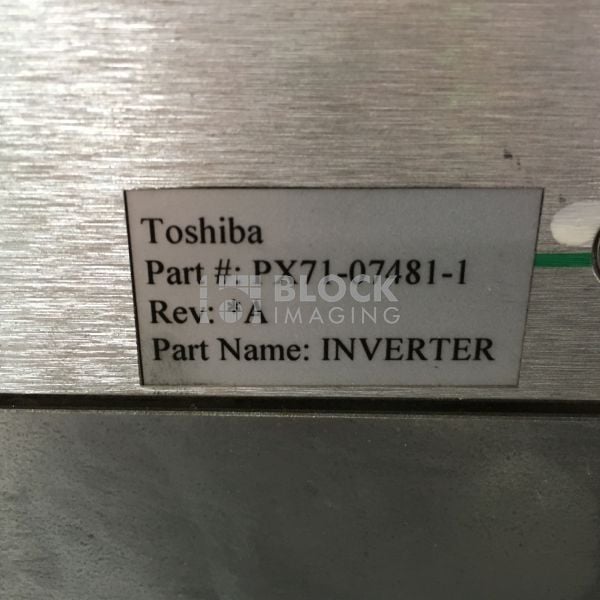 PX71-07481 Inverter unit for Toshiba CT | Block Imaging