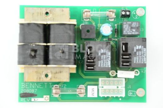 208087 Rev D Power Shut Off Board For Bennett Rad Room